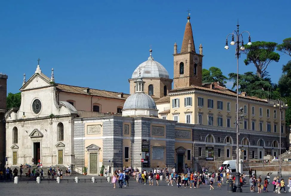 Basilica of Santa Maria del Popolo in Rome
