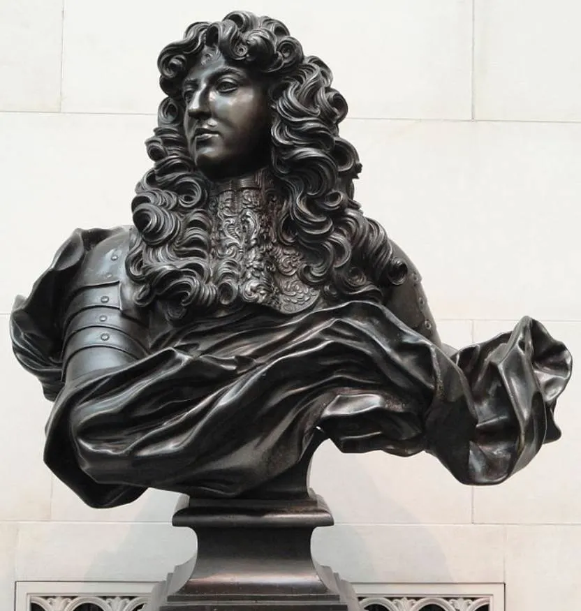 Bust of Louis XIV bronze replica Washington DC