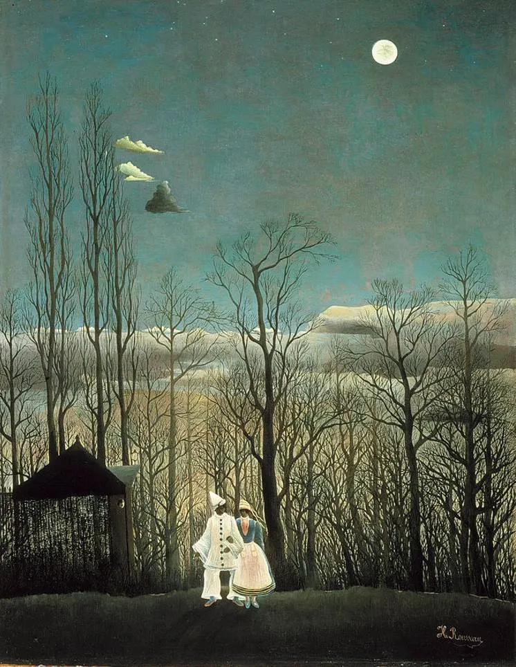 Carnival Evening by Henri Rousseau