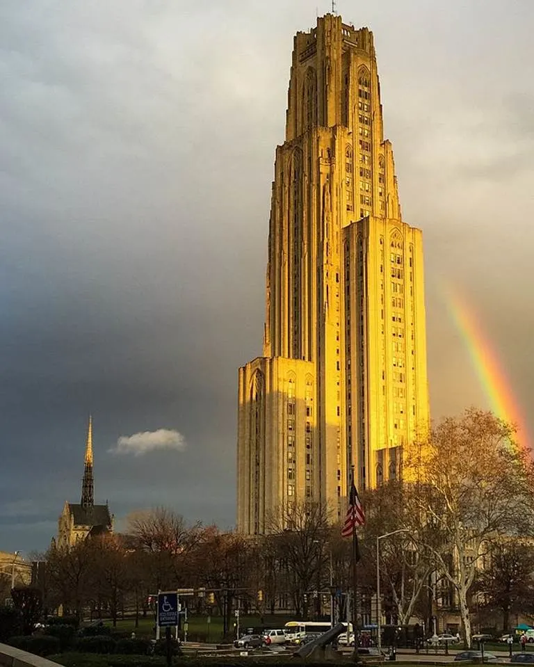 Cathedral of Learning in Pittsburgh