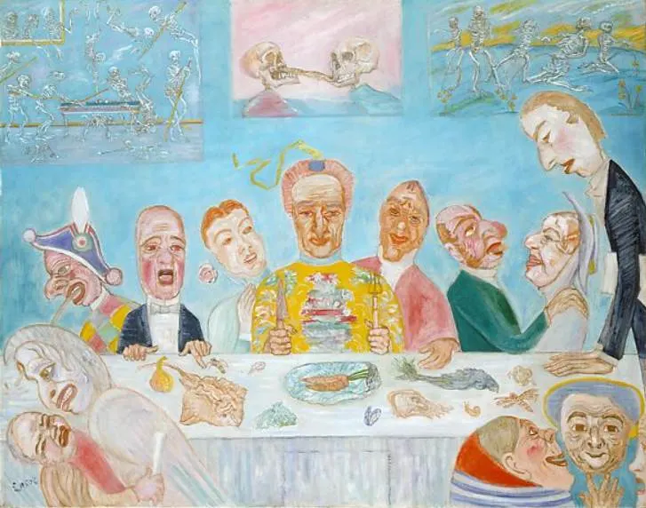 Comical Repast (Banquet of the Starved)