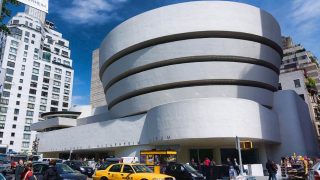 Famous paintings at the Guggenheim in New York City