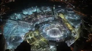 How big is the Great Mosque of Mecca