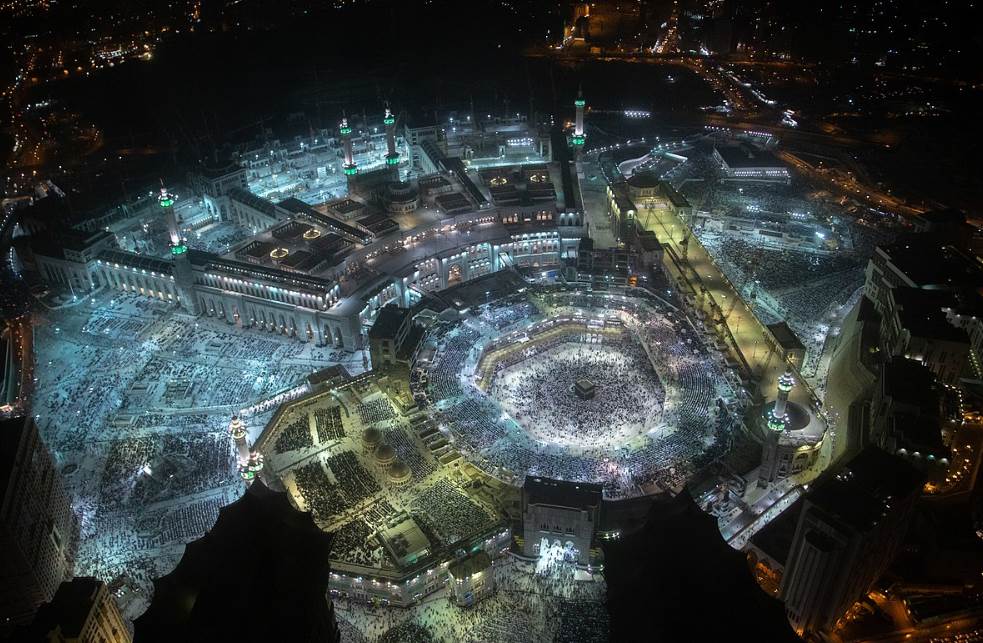 How big is the Great Mosque of Mecca