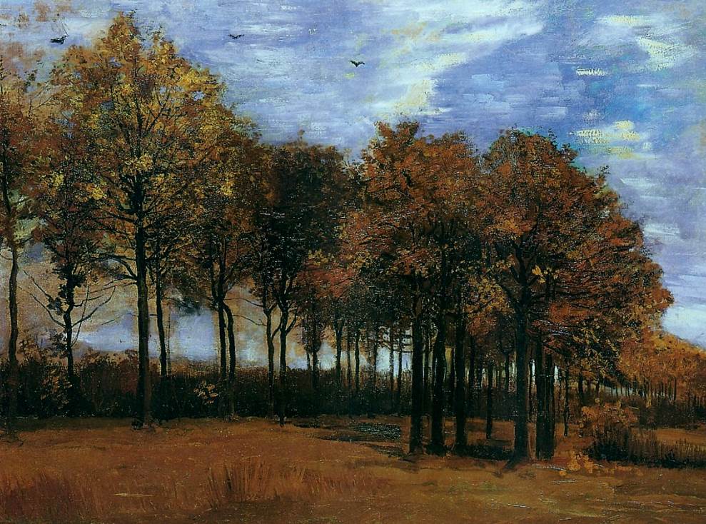 LAllee en Automne by Vincent van Gogh Fitzwilliam Museum paintings