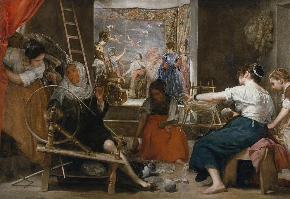 Las Hilanderas by Diego Velázquez