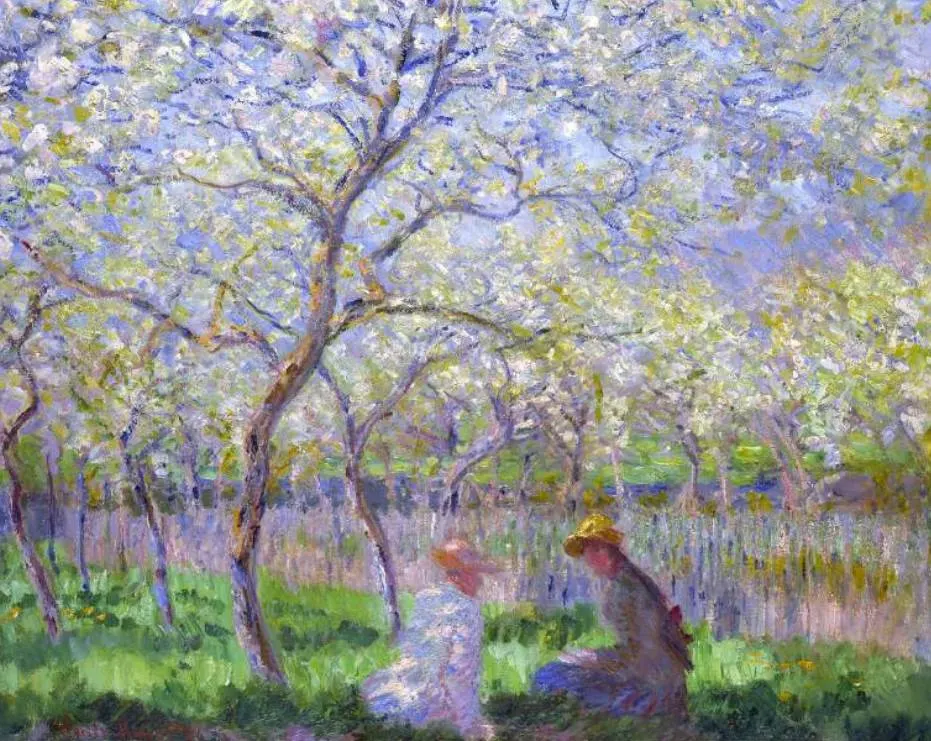 Le Printemps by Claude Monet
