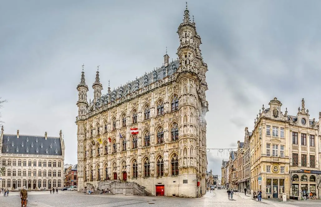 Leuven Town Hall history