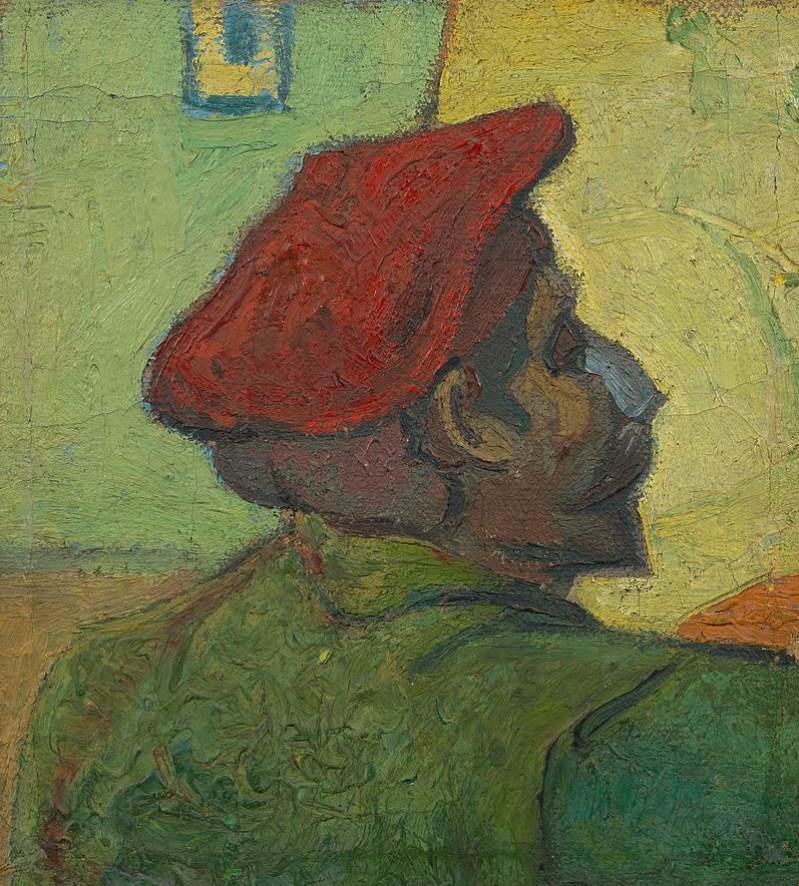 Man in a Red Beret by Paul Gauguin
