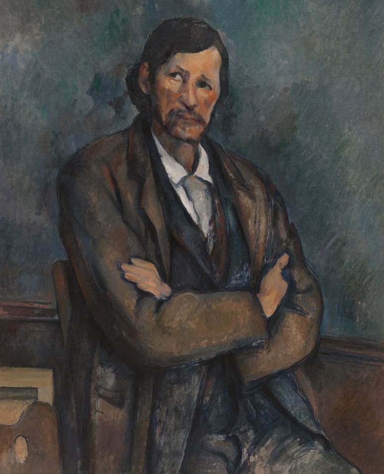 Man with Crossed Arms by Paul Cézanne