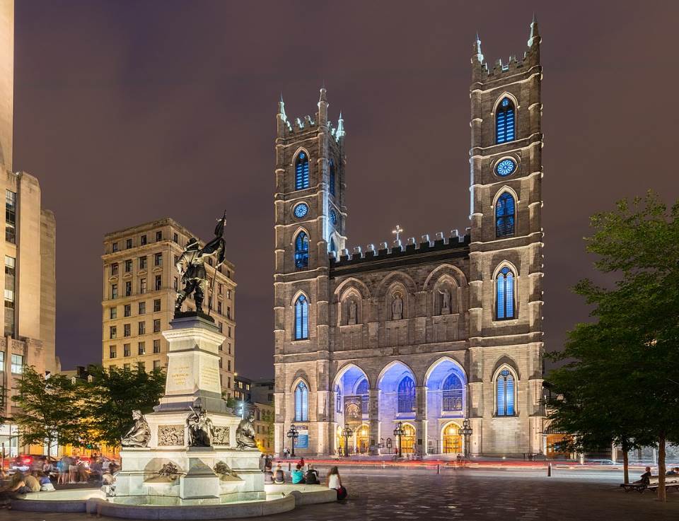 Notre-Dame Basilica in Montreal Canada