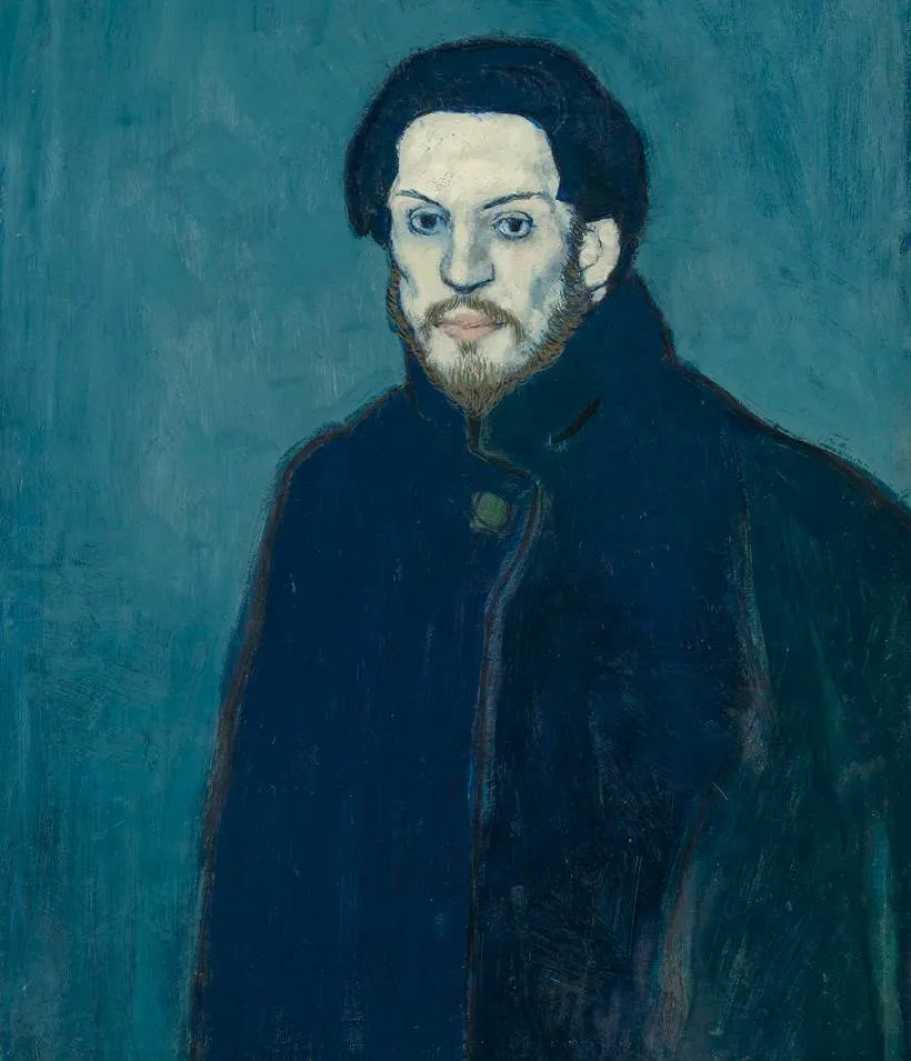 Pablo Picasso self portrait 1901