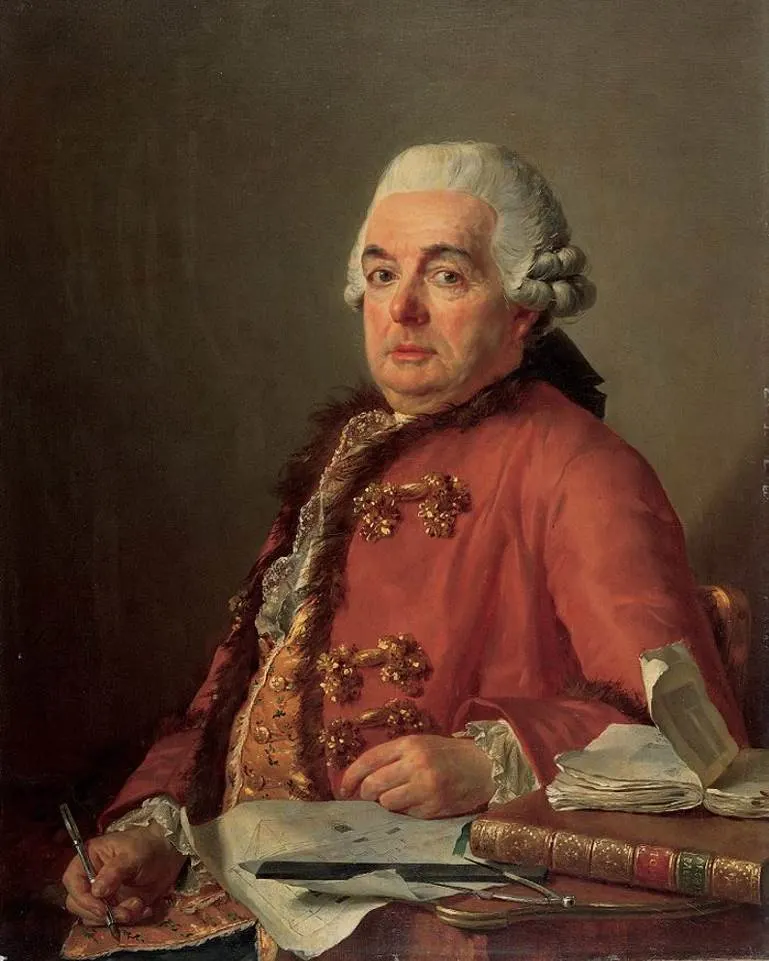 Portrait of Jacques-François Desmaisons by Jacques-Louis David