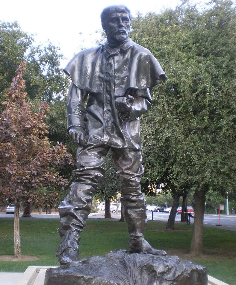 Statue of Jules Bastien Lepage by Auguste Rodin