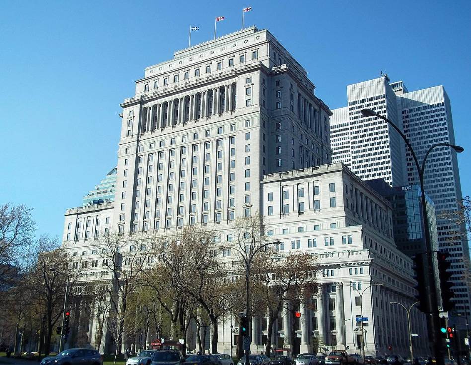 Sun Life Building in Montreal