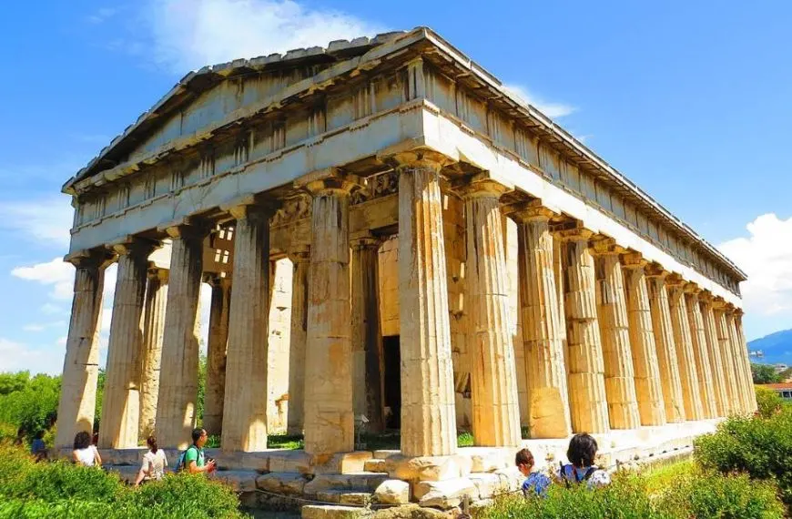 Temple of Hephaestus facts
