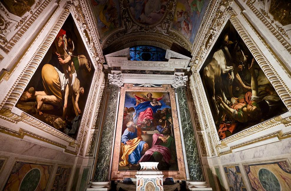 The Assumption of the Virgin in the Cesari Chapel