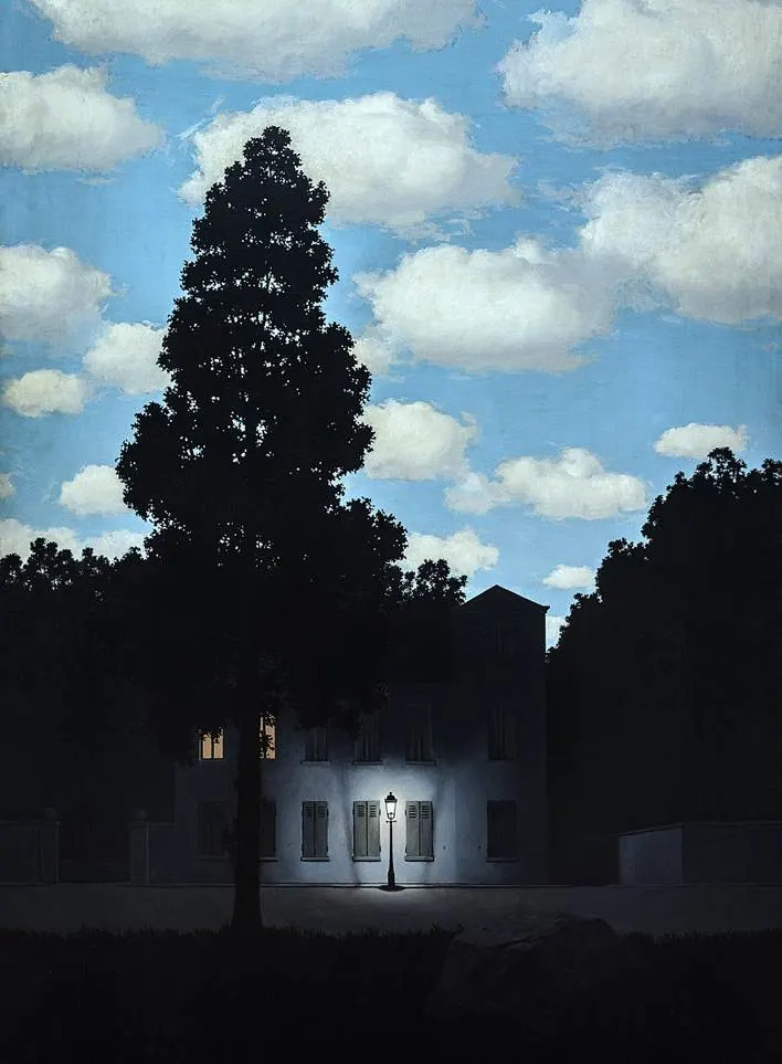 The Empire of Light by Rene Magritte