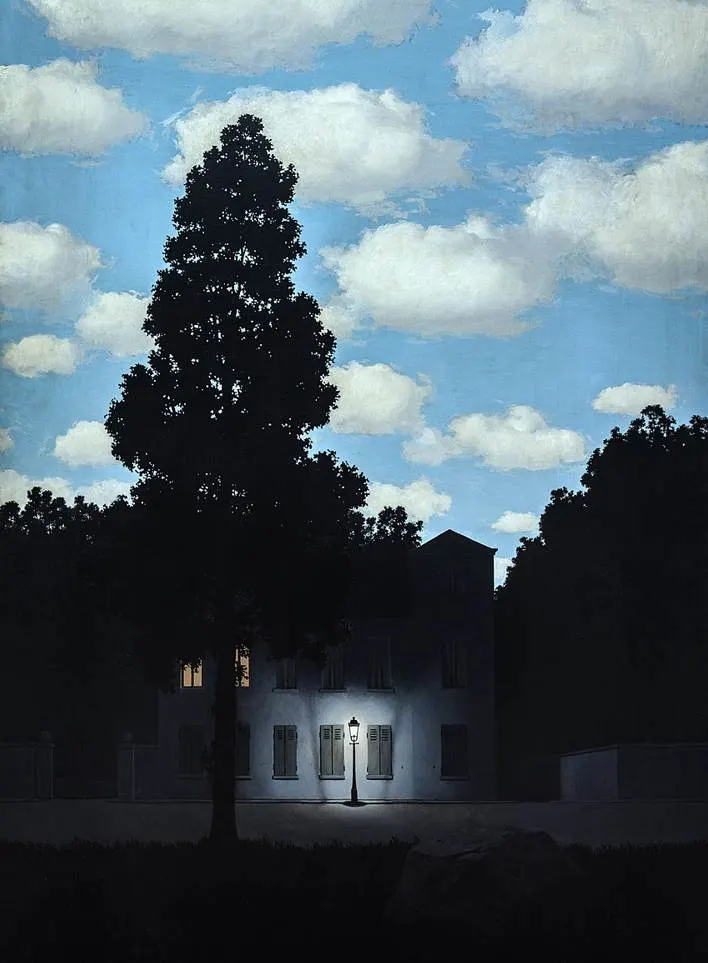 The Empire of Light by René Magritte