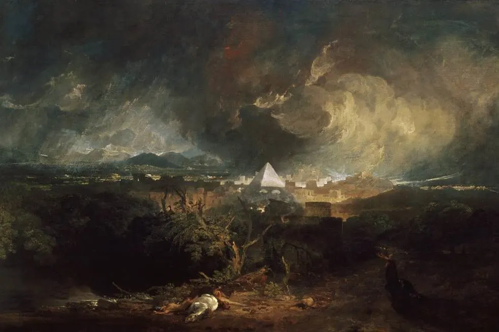 The Fifth Plague of Egypt by J.M.W. Turner