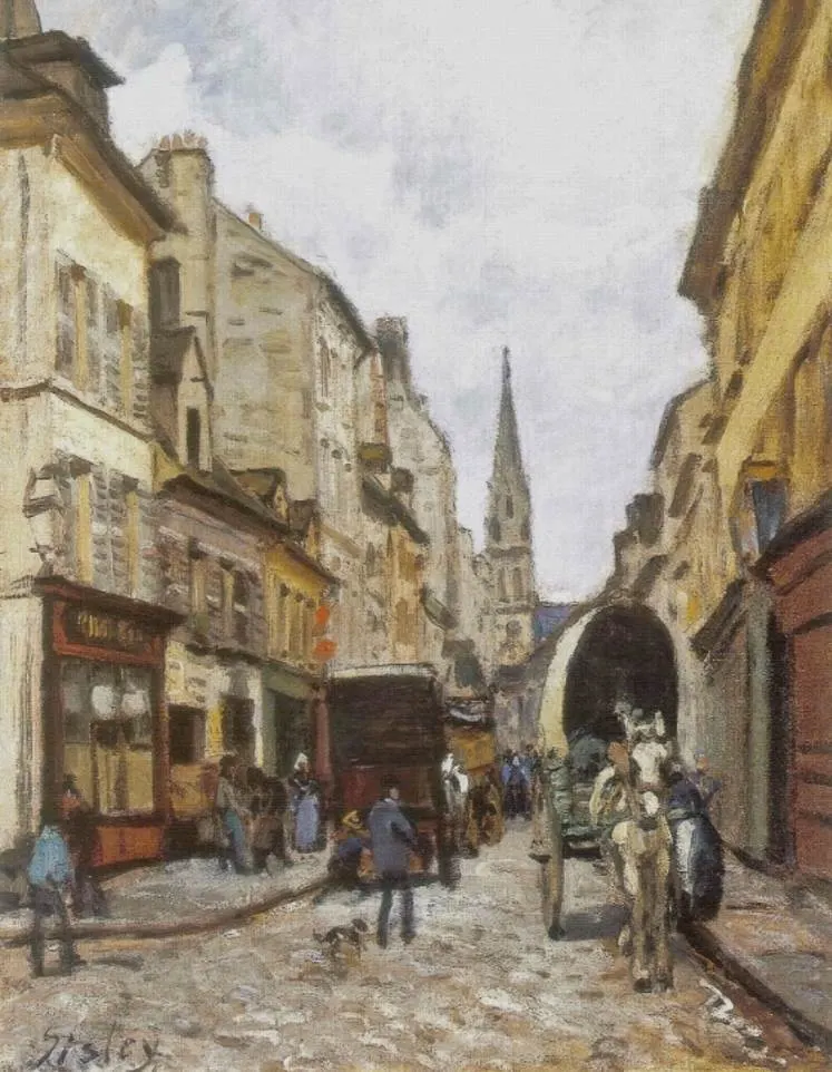 The Grand-Rue in Argenteuil sisley