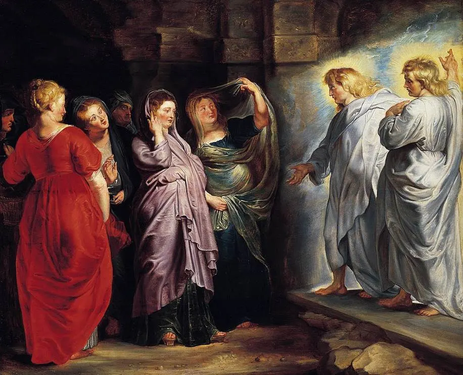 The Holy Women at the Sepulchre by Peter Paul Rubens