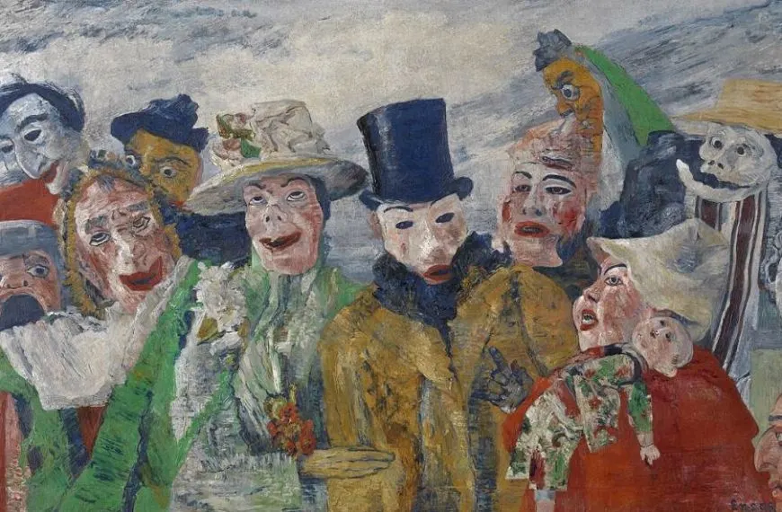 The Intrigue by James Ensor
