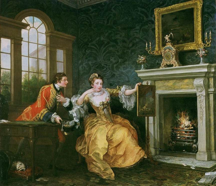 The Lady's Last Stake by William Hogarth
