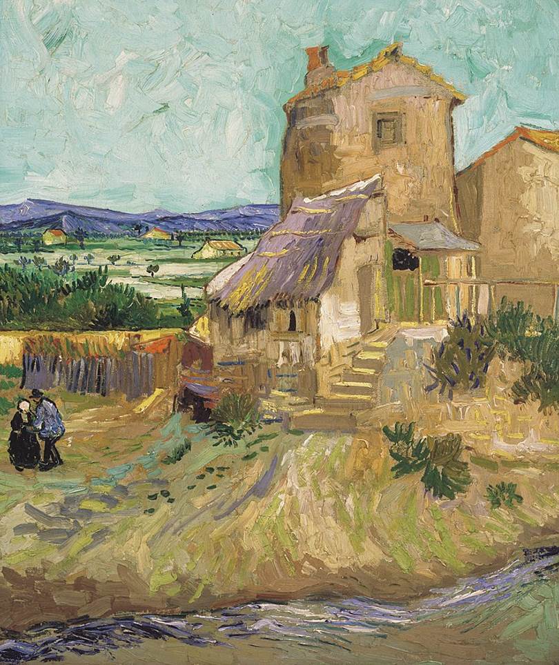 The Old Mill by Vincent van Gogh