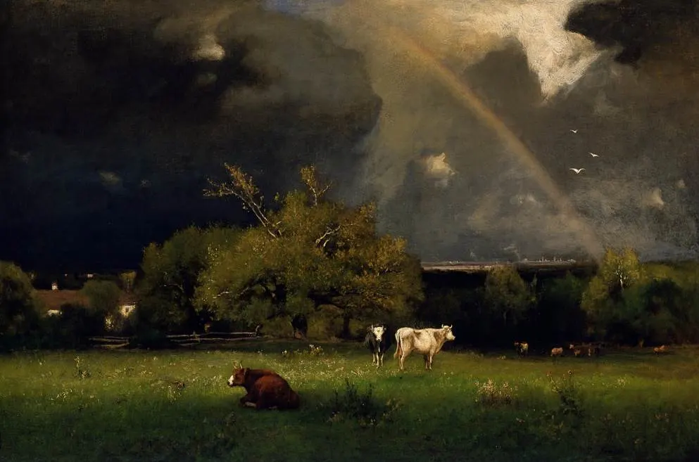 The Rainbow by George Inness