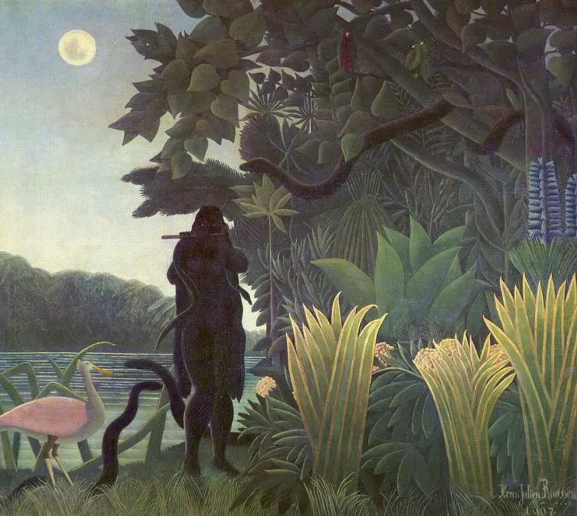 The Snake Charmer by Henri Rousseau