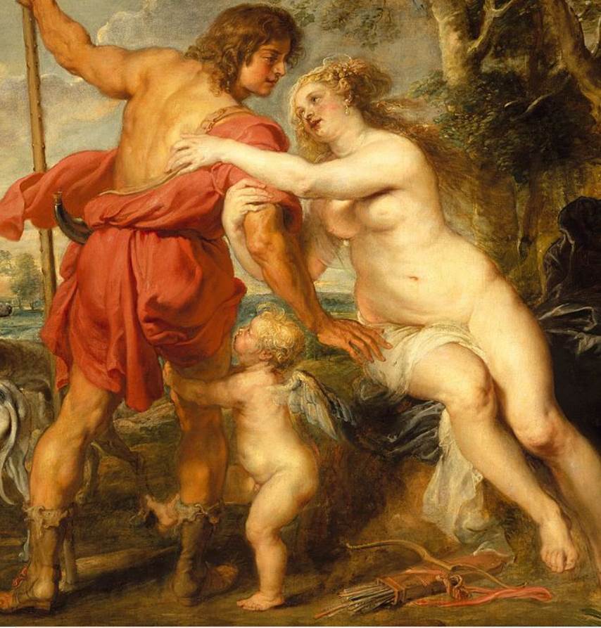 Venus and Adonis Rubens analysis