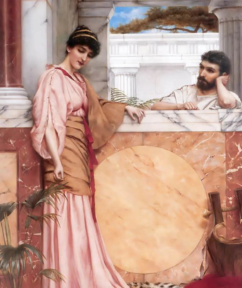 Waiting for an Answer by John William Godward