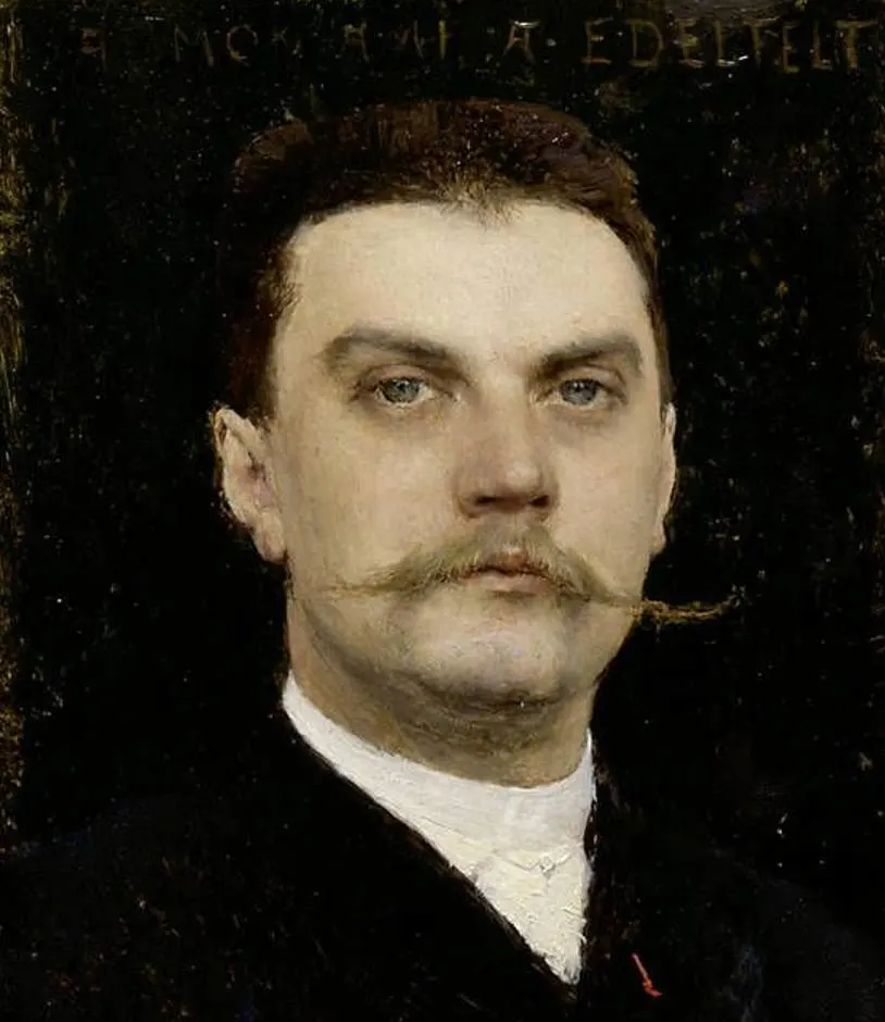 Albert Edelfelt self portrait