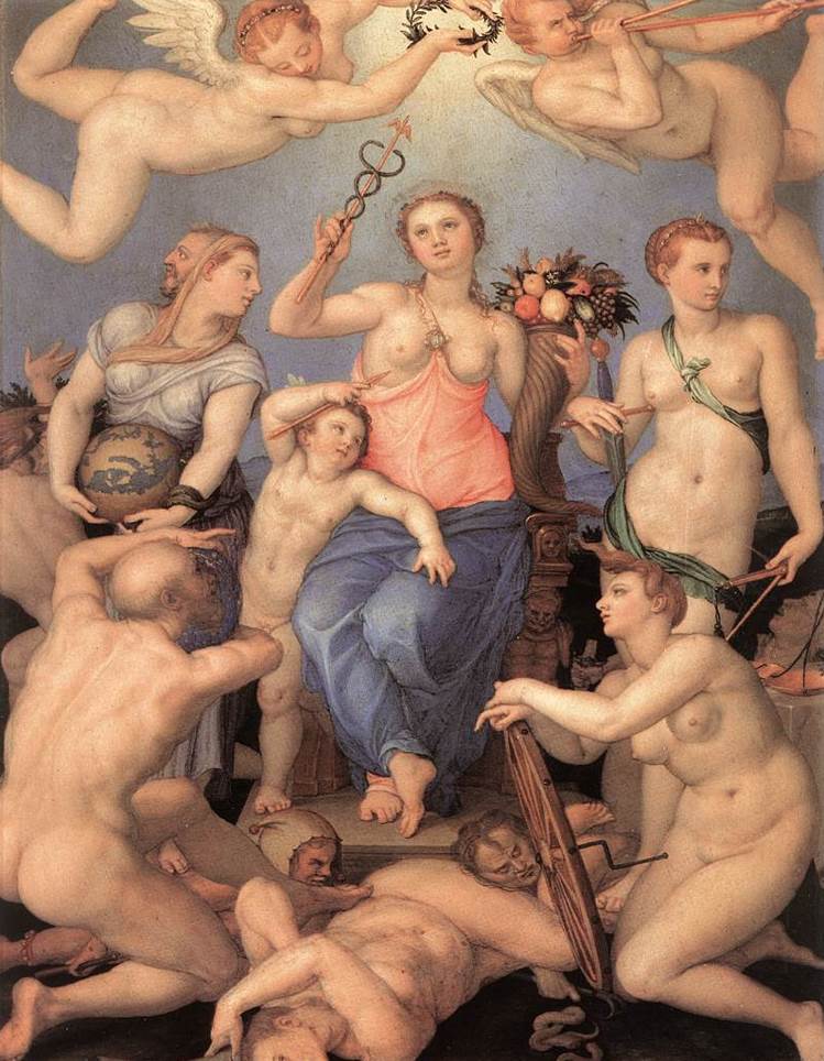 Allegory of Happiness by Bronzino