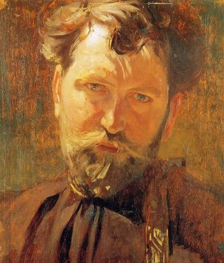Alphonse Mucha self portrait