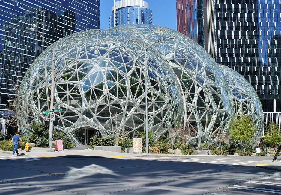 Amazon Spheres in Seattle