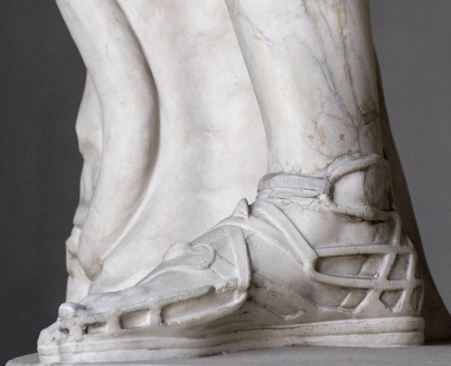 Apollo Belvedere Roman Shoes