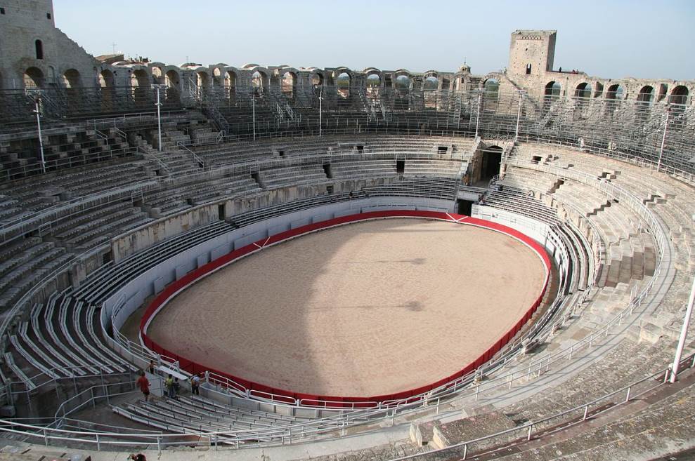 Arles Amphitheatre interior