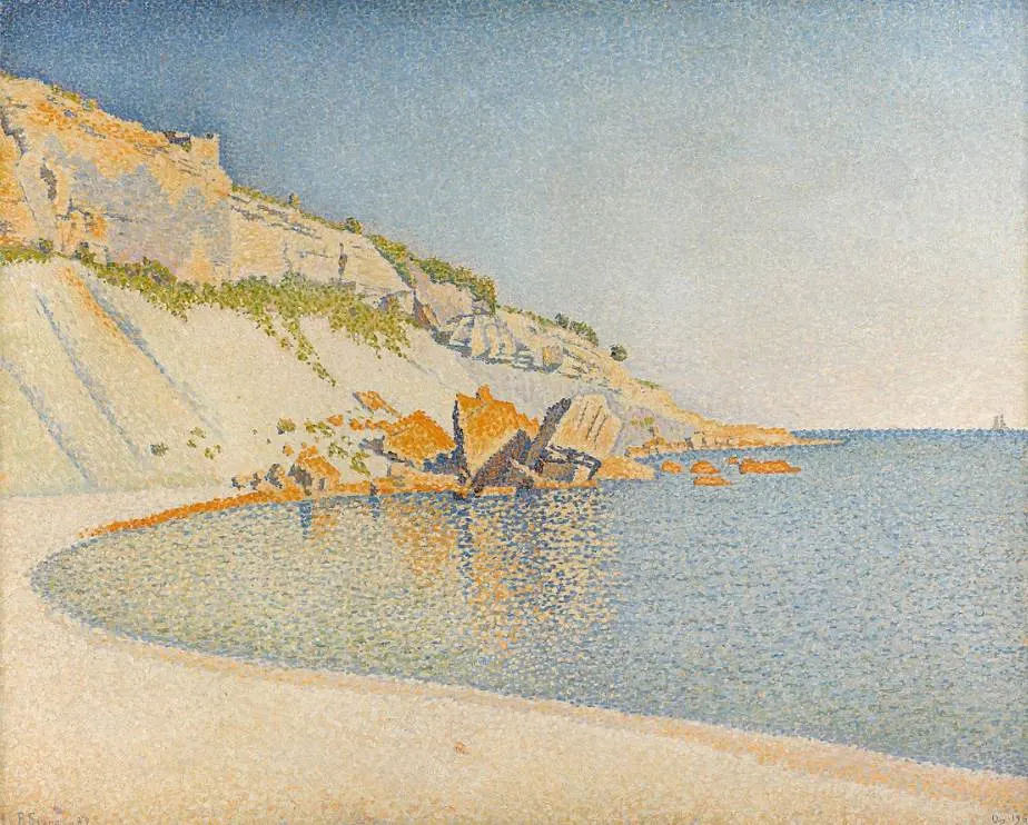 Cassis Cap Lombard Opus 196 by Paul Signac