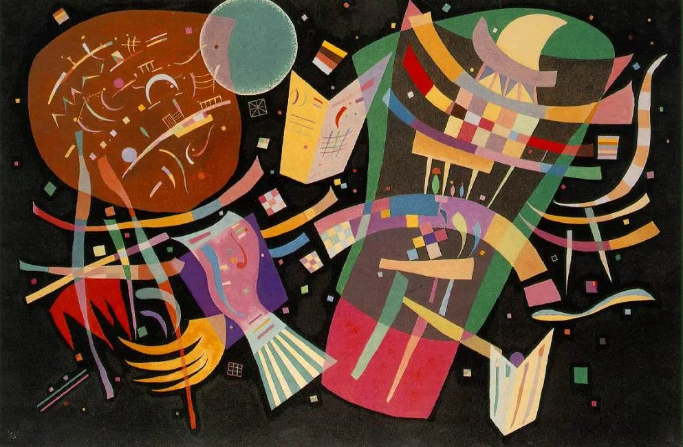 Composition X by Wassily Kandinsky