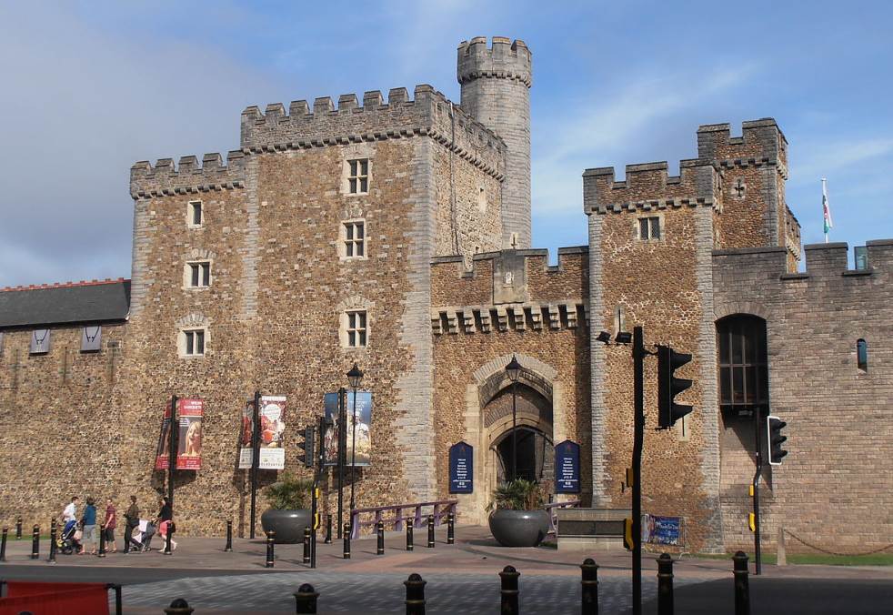 Famous Buildings in Cardiff Castle