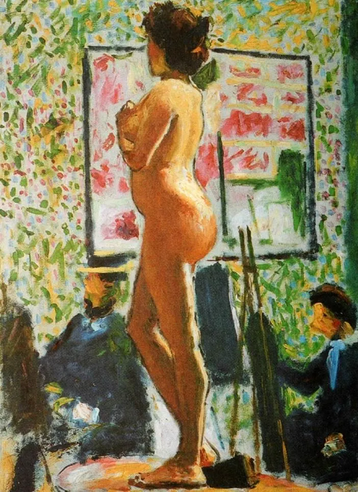 Fauve Nude by Albert Macquet