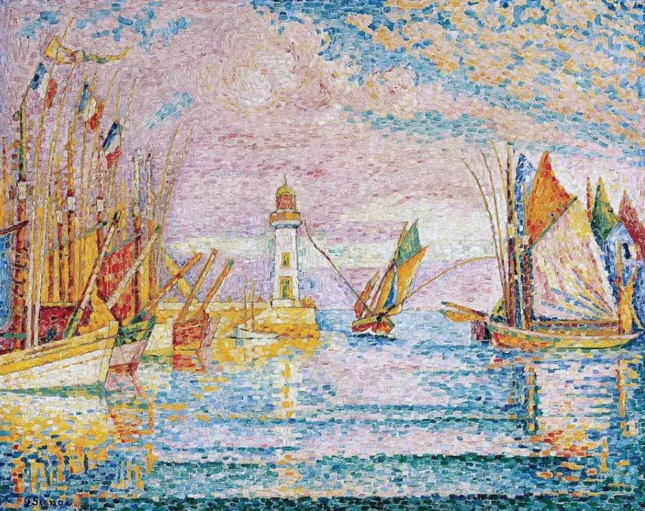Lighthouse at Groix by Paul Signac paintings