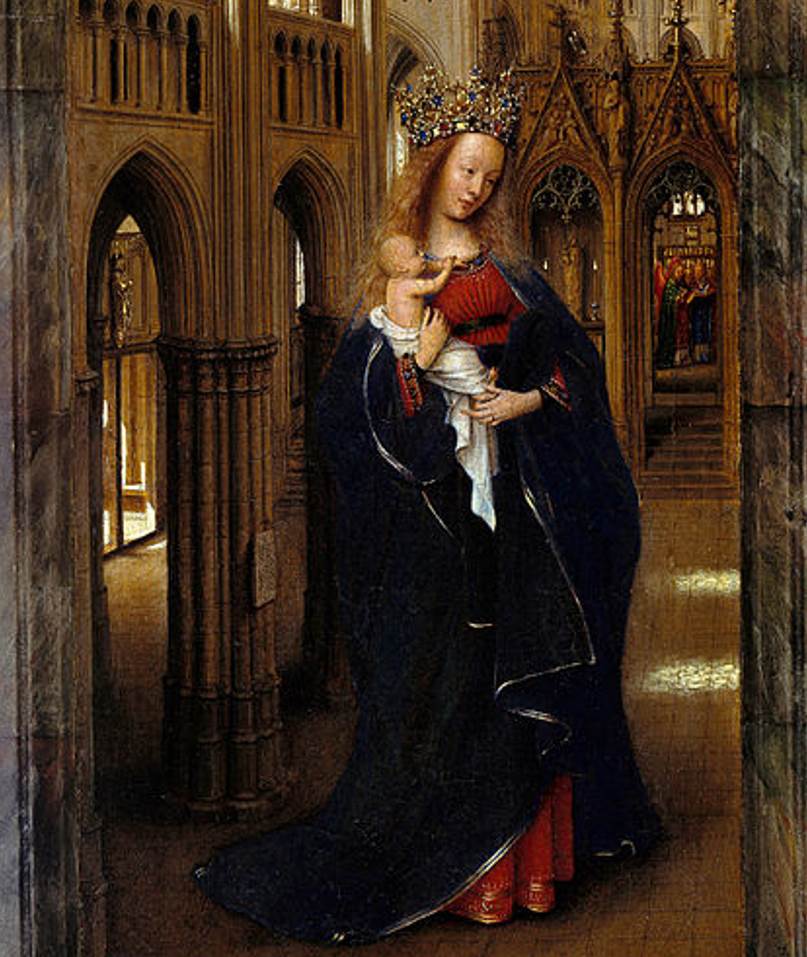 Madonna in the Church by Jan van Eyck