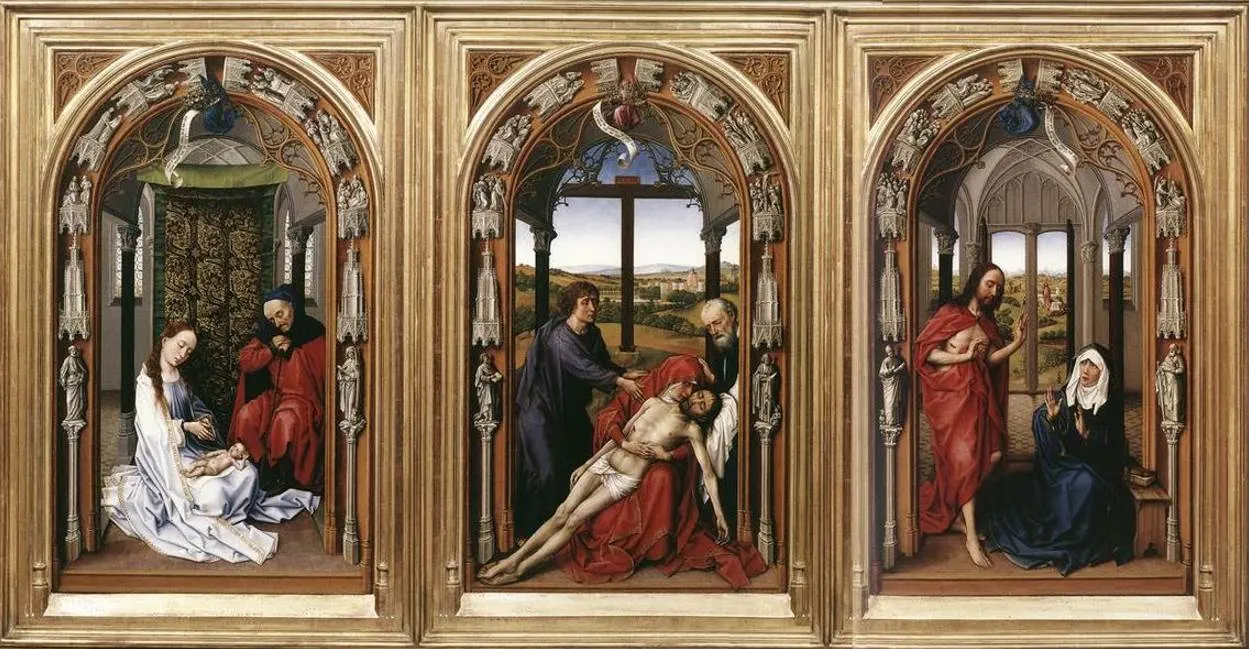 Miraflores Altarpiece by Rogier van der Weyden