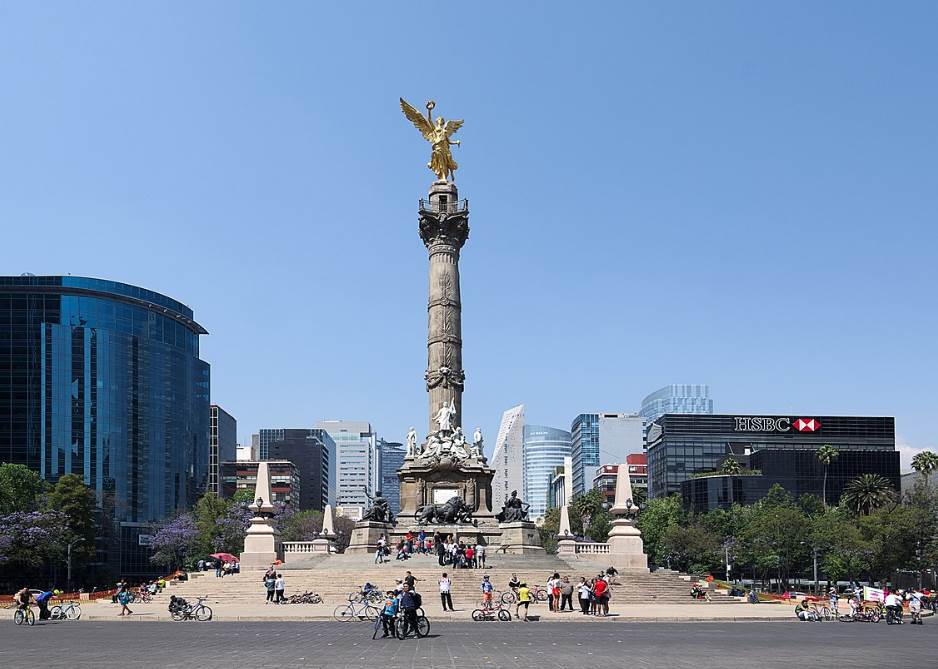 Monument to Mexican Independence The Angel of Independence in Mexico City