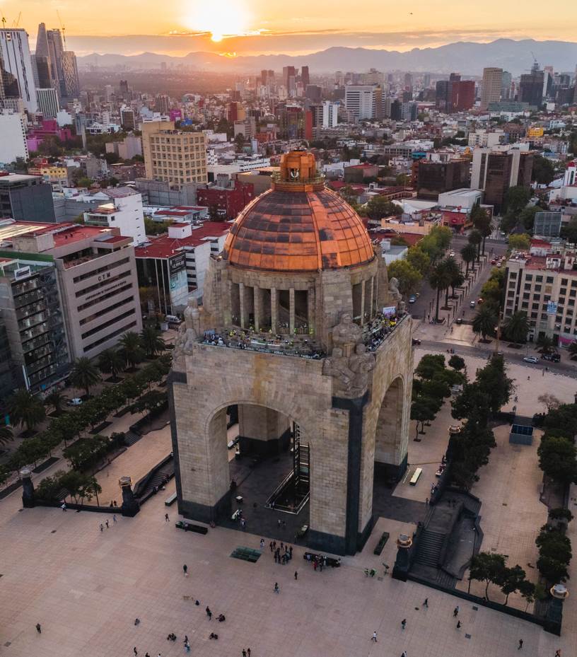 Monument to the Revolution in Mexico City