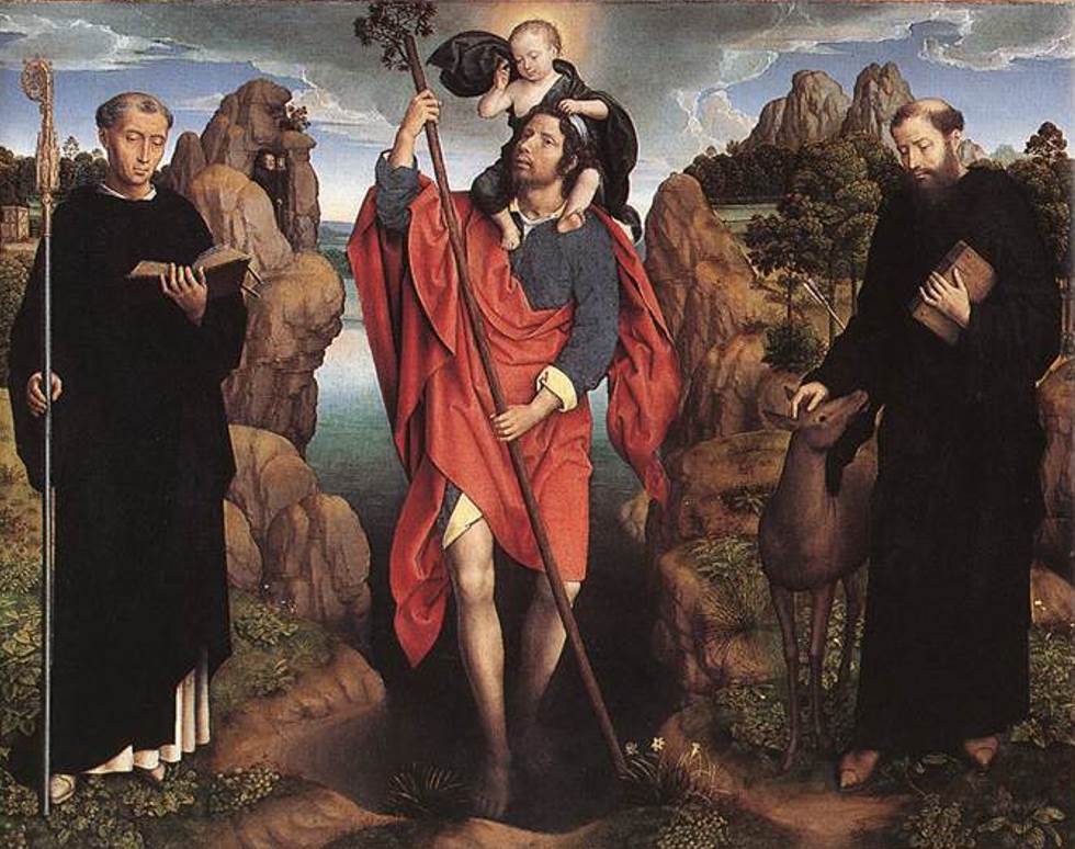 Moreel Triptych by Hans Memling