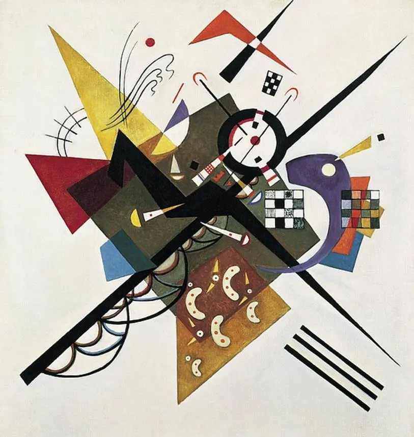 On White II by Wassily Kandinsky